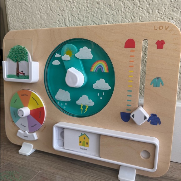 Interactive Weather Learning Board - Multicolor - Picture 2 of 3